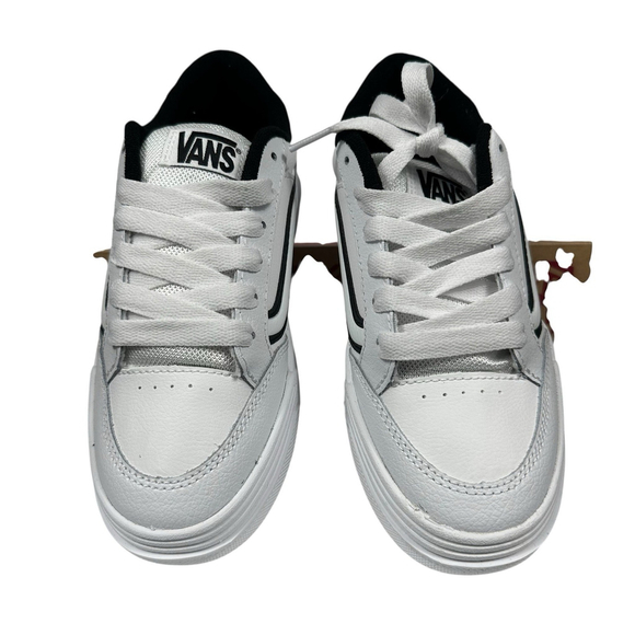 Vans Hylane Youth Skate Sneakers Size 3.5Y White and Black VN000D4PFCC - Picture 10 of 10